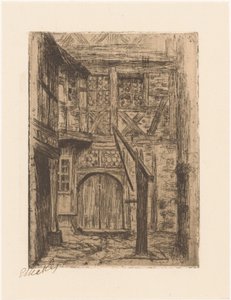 Rothenburg by Etha Fles (signed by artist)