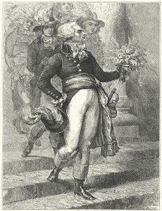 Maximilien Robespierre on the day of the Festival of the Supreme Being by Etienne (after) Ronjat