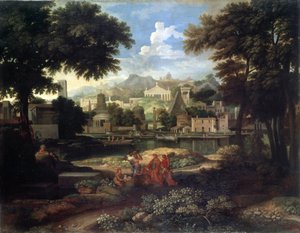 Landscape with Moses Saved from the Nile