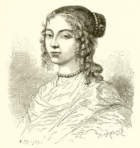 Henrietta of England, sister of King Charles II by Etienne Antoine Eugene Ronjat