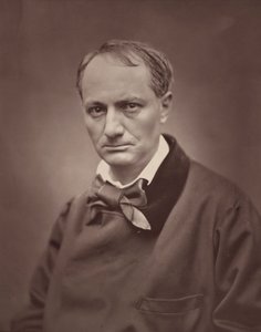 Charles Baudelaire, 1861, printed 1877 by Etienne Carjat