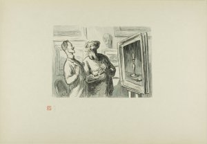 One Realist Will Always Find Another Realist who Admires His Work by Etienne Carjat