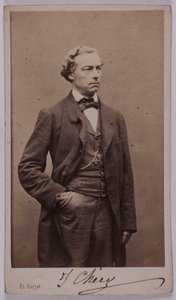 Portrait of Jules Chéry (1817-1910), (actor) by Etienne Carjat