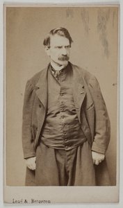 Portrait of François Delsarte, c.1870-90 by Etienne Carjat