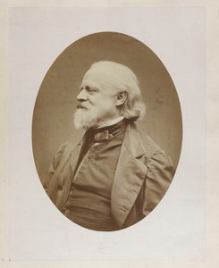 Portrait of Wojciech Grzymała (1793-1871), political activist, emigrant, friend of Fryderyk Chopin von Etienne Carjat