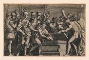 Alexander and the Book of Homer by Etienne Delaune