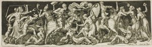 Grotesque Battle, from Combats and Triumphs by Etienne Delaune