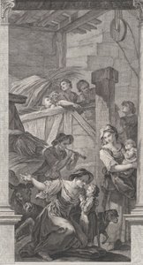 The Chapel of the Enfants-Trouvés in Paris: The Adoration of the Shepherds by Etienne Fessard