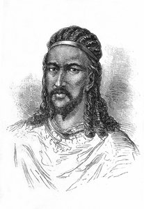 Portrait of the Emperor (Ras) Theodoros of Abyssinia.