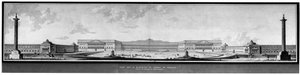 Project for the Renovation of the Castle of Versailles, Elevation and Perspective - E.L. Boullée by Etienne Louis Boullee