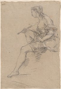 Study for an Allegory of Painting by Etienne Parrocel