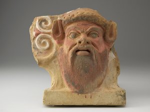 Antefix in the Shape of a Satyr