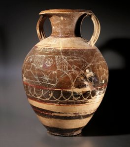 Etruscan Art: Amphora Decorated by the Painter of the Cappi