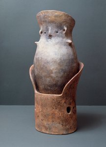 Etruscan Civilization, Funeral Rite: Shaped Canopic Ossuary, 8th Century BC
