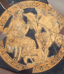 Poseidon and Amphitrite by Etruscan