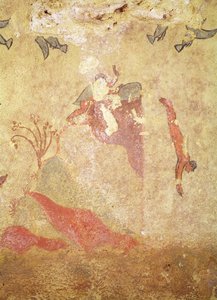 Rock and Divers, from the Tomb of Hunting and Fishing