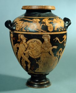 Stamnos, Red-Figure Pottery from Vulci