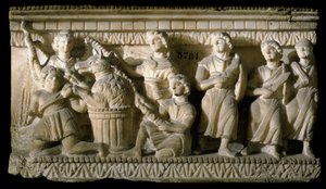 Etruscan Art: Ulysses and His Companions During Their Encounter with Circe (from 