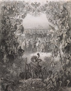 The Members of the Albrecht Durer Society for the Election Year 1843-1844 by Eugen Napoleon Neureuther
