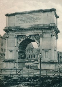 Arch of Titus, Rome, Italy by Eugen Poppel