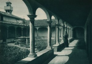 Cloisters in a Monastery, Florence, Italy