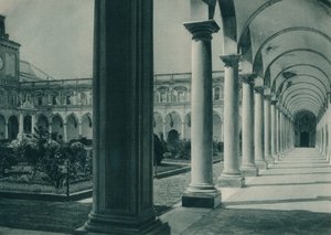 Cloisters in the Monastery of San Martino, Near Naples, Italy