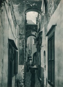 Street of Capri, Italy by Eugen Poppel