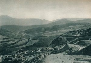 View of the Sulphur Mines, Agrigento, Sicily, Italy, 1927