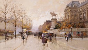 A Paris Street Scene