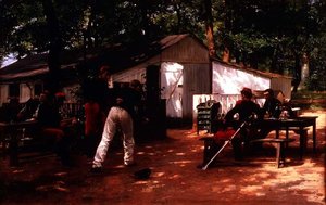 Soldiers of the Sixth Regiment at Rest by Eugene Alexis Girardet