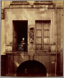 Ancient College of Chanac, 12 rue de Bièvre by Eugène Atget