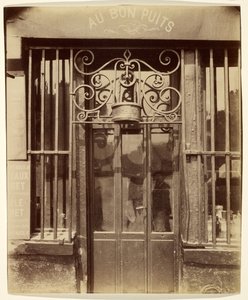 At the Good Well, Michel Le Conte Street, 36 (IIIe) by Eugène Atget