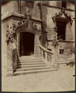 Beauvais, Former Palace of Justice by Eugène Atget