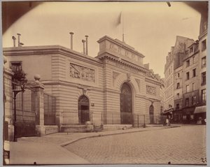 Polytechnic School, Descartes Street by Eugène Atget