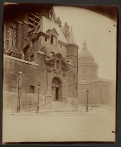 Saint-Etienne-du-Mont Church and Pantheon by Eugène Atget