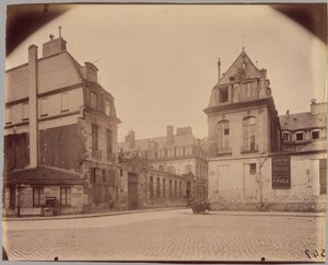 Hôtel de Vendôme, 3-5 rue Béranger by Eugène Atget
