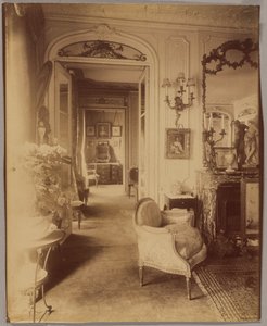 Interior of Melle Sorel, of the Comédie Française, Avenue des Champs-Élysées by Eugène Atget