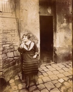 La Villette, Rue Asselin by Eugène Atget