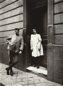 Brothel by Eugène Atget