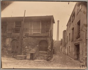 Passage Moret, Alley of the Gobelins by Eugène Atget