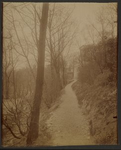 Père Lachaise, Chemin des Chèvres by Eugène Atget