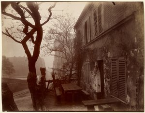 The Tavern the Lapin Agile, Rue des Saules by Eugène Atget