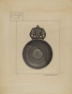 Pewter Porringer by Eugene Barrell