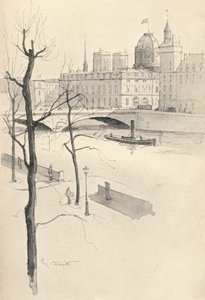 The Pont au Change by Eugene Bejot