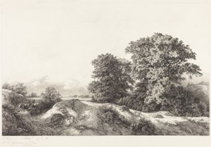 Oaks in the Vaux de Cernay by Eugene Bléry