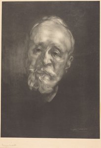 Pierre Puvis de Chavannes by Eugène Carrière