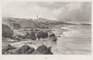 Cap St. Mathieu by Eugene Ciceri
