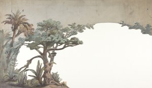 Design for a Stage Set at the Opéra, Paris by Eugene Ciceri