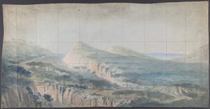 Design for a Stage Set at the Opéra, Paris by Eugene Ciceri