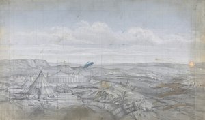 Design for a Stage Set at the Opéra, Paris by Eugene Ciceri